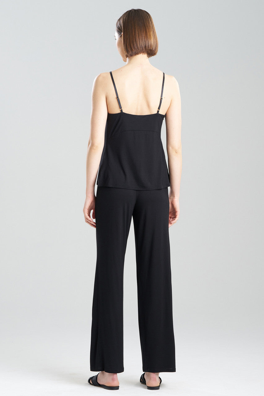 NATORI Buy Feathers Essentials Lenzing™ Ecovero™ Viscose Lace Cami PJ in Black Online