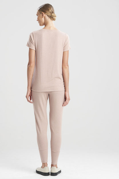 NATORI Buy Ulla V-Neck Top in Sandstone Online