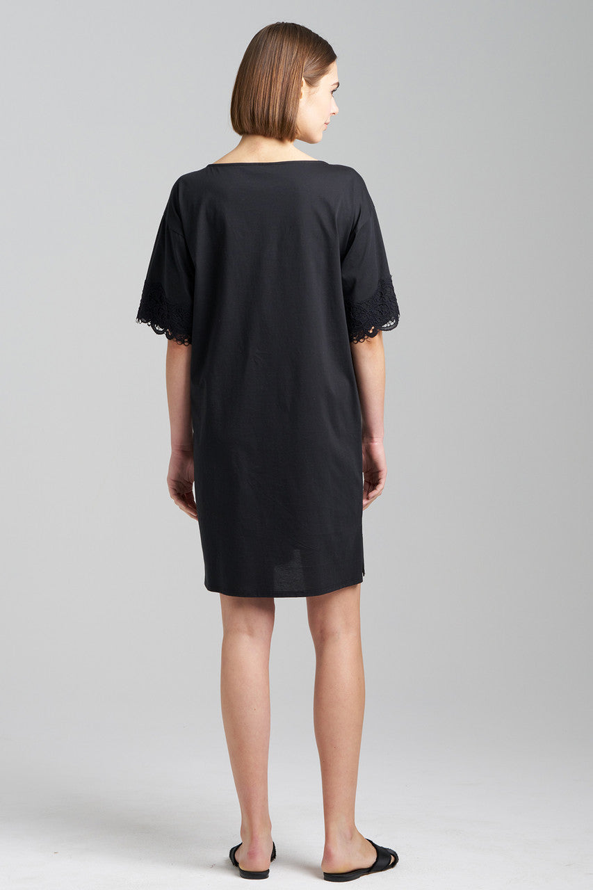 NATORI Buy Bliss Harmony Lace Sleepshirt in Black Online