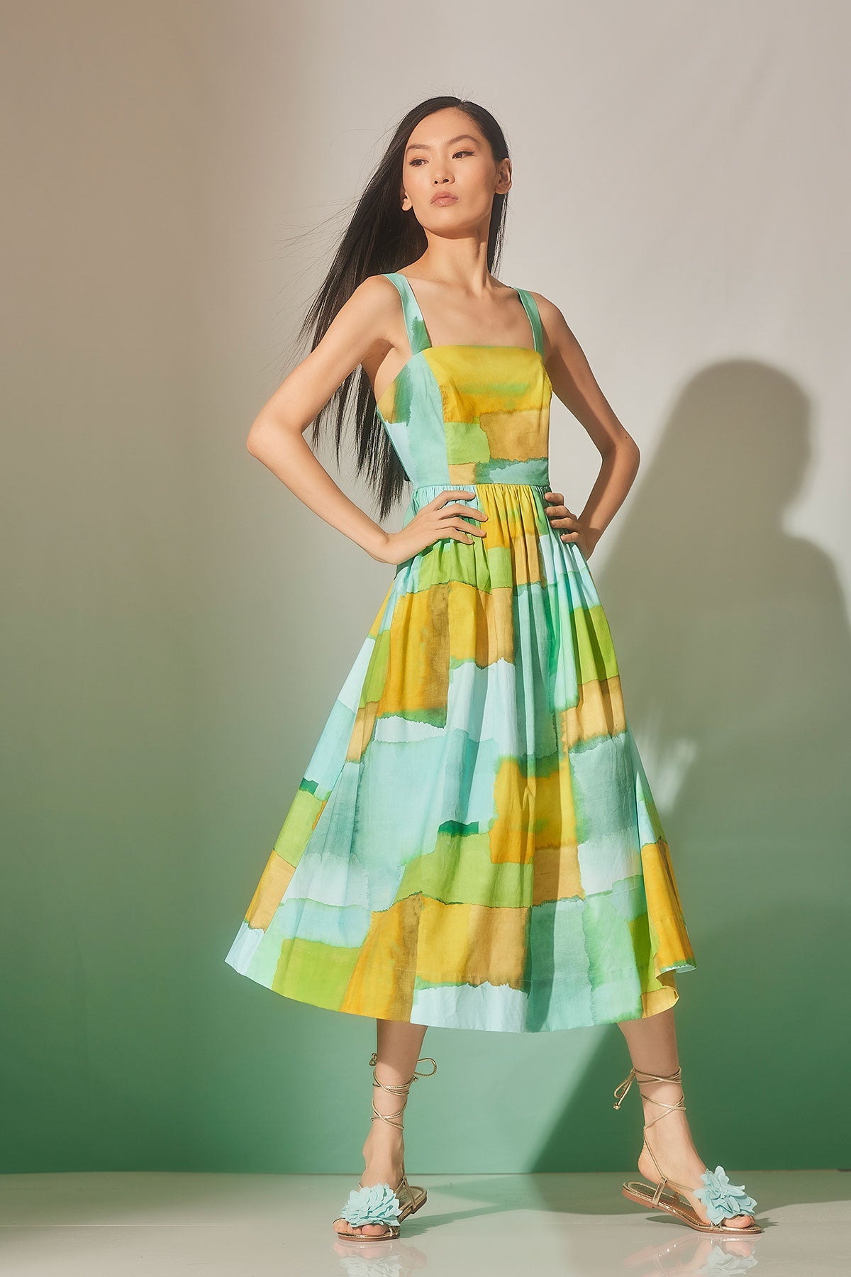 NATORI Chiyo Cotton Sundress