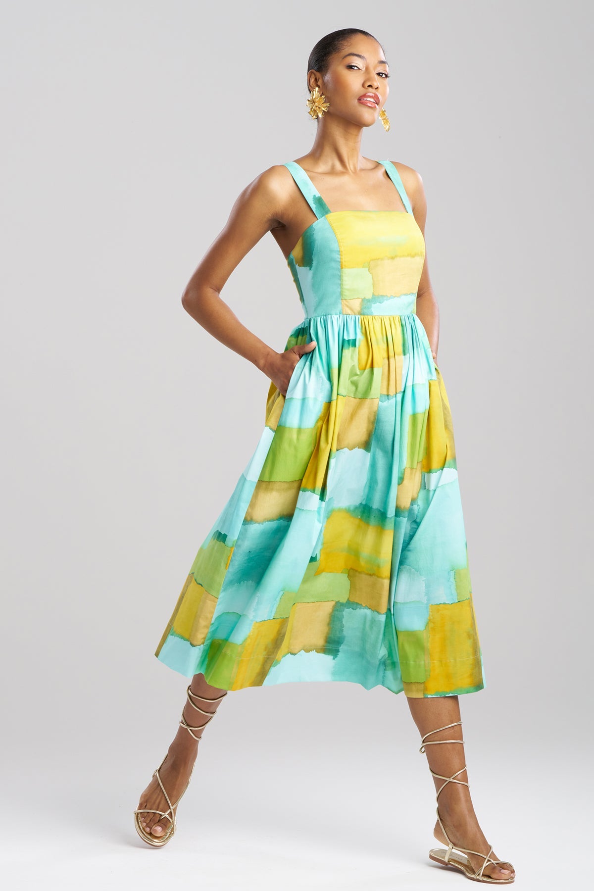 NATORI Chiyo Cotton Sundress