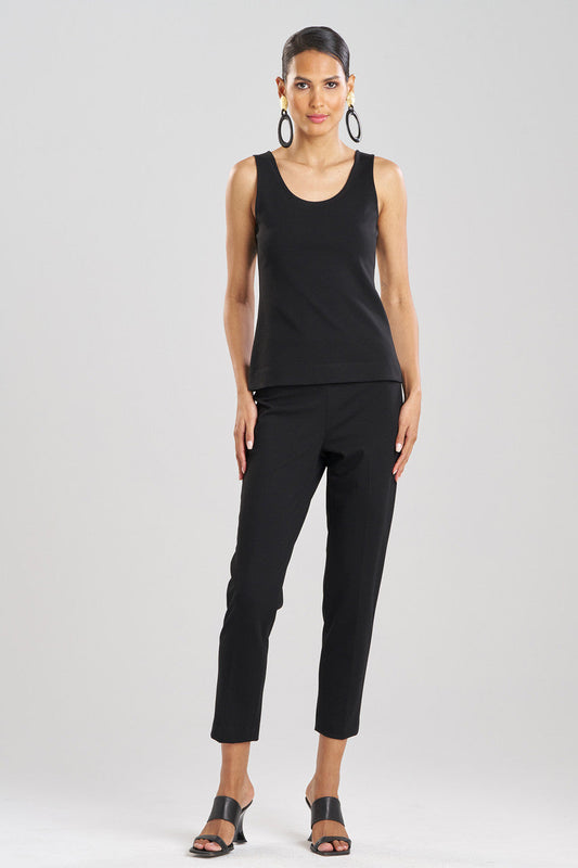 NATORI Buy Compact Knit Tank Top in Black Online