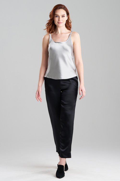 NATORI Buy Key Silk Tank in Silver Online
