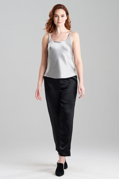 NATORI Buy Key Silk Tank in Silver Online