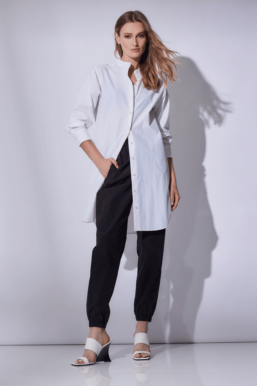 NATORI Buy Techno Poplin Jogger Pants in Black Online