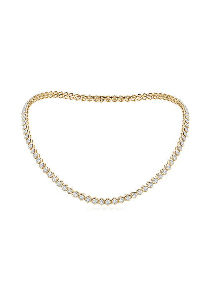 NATORI Buy Indochine Diamond Tennis Necklace in 14K Yellow Gold Online