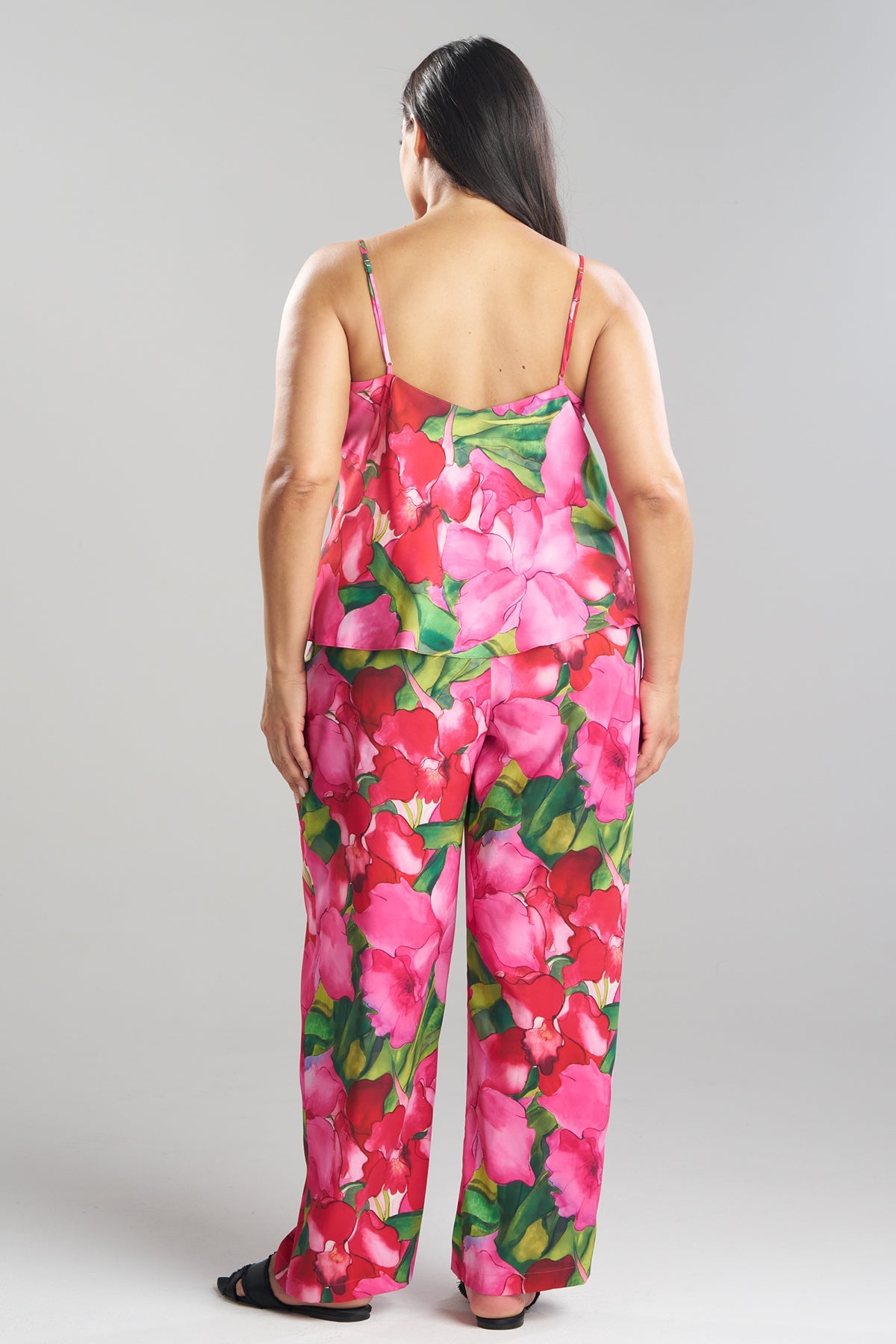 NATORI Isla Printed Satin Cami PJ Set