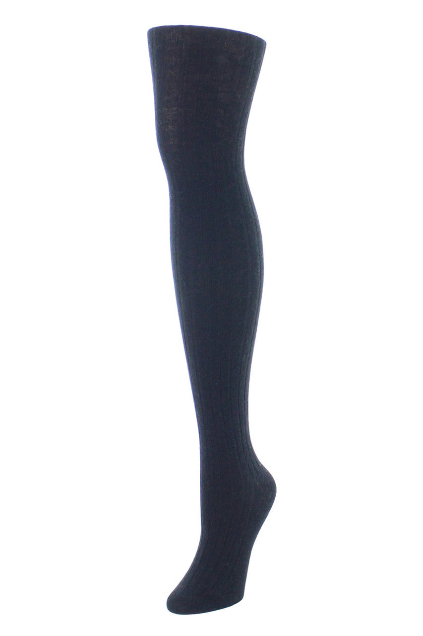 NATORI Buy Cashmere Rib Sweater Tights in Black Online