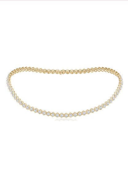 NATORI Buy Indochine Diamond Tennis Choker Necklace in 14K Yellow Gold Online