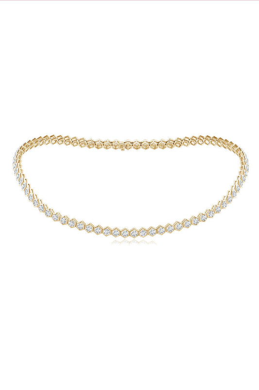 NATORI Buy Indochine Diamond Tennis Choker Necklace in 14K Yellow Gold Online