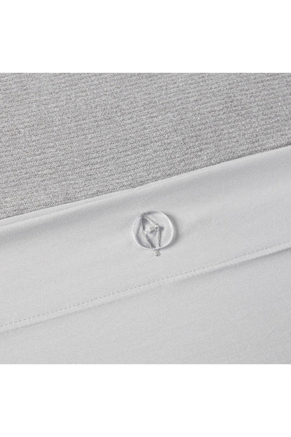 NATORI Buy Origami 3 Piece Quilt Top Grey Duvet Cover Mini Set in Grey Online