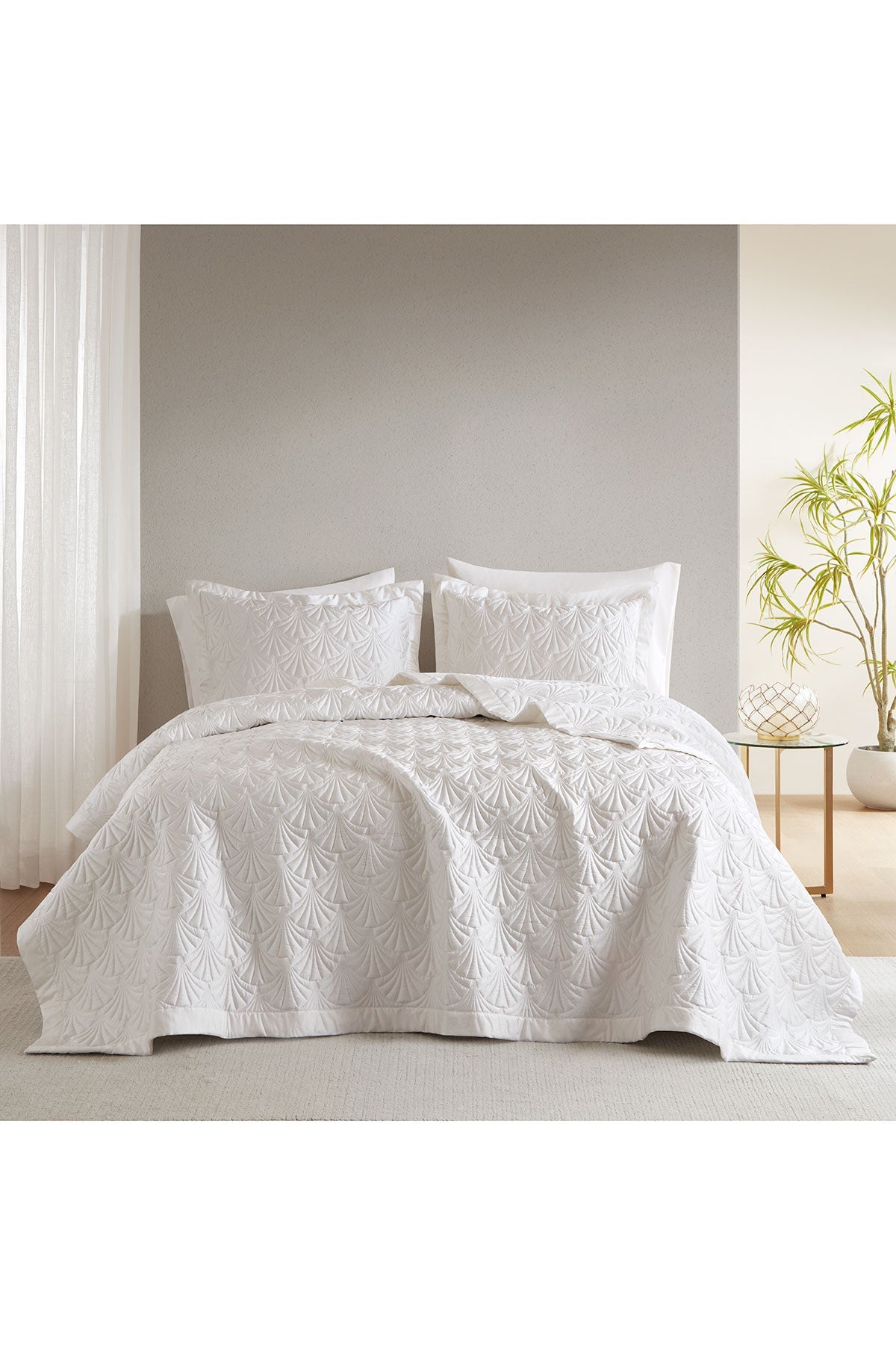 NATORI Jeju Embroidered 3 Piece Quilt Mini Set