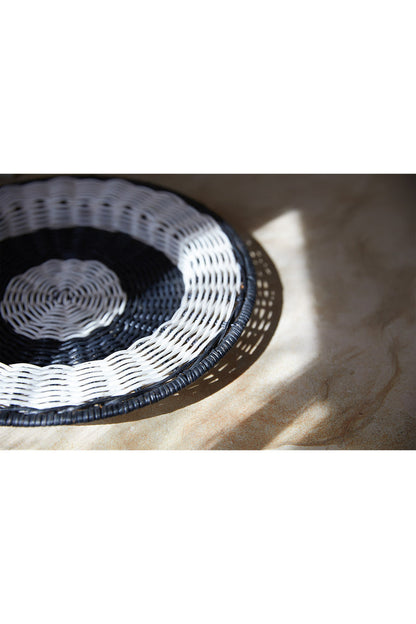 NATORI Buy Maranao Circular Stripe Tray in Brown Online