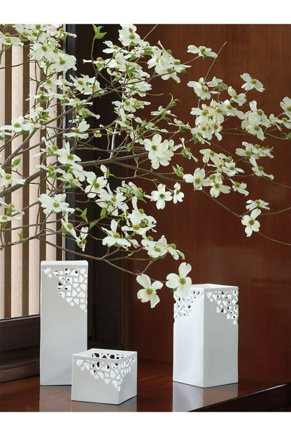 NATORI Buy Cagayan Small Vase in White Online
