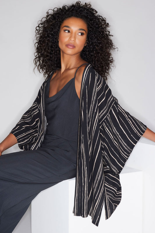 NATORI Tate Silk Modal Wrap