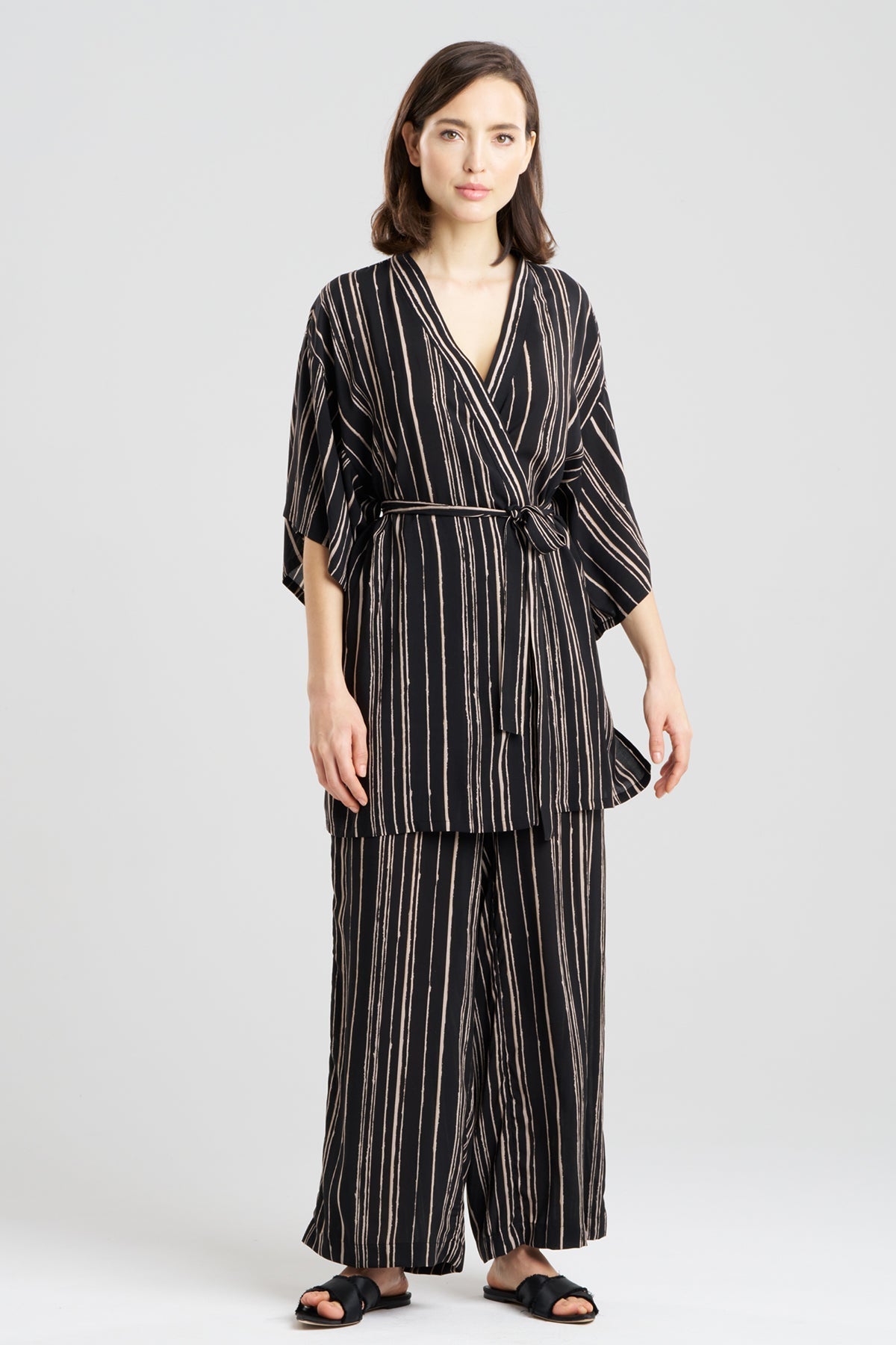 NATORI Tate Silk Modal Wrap