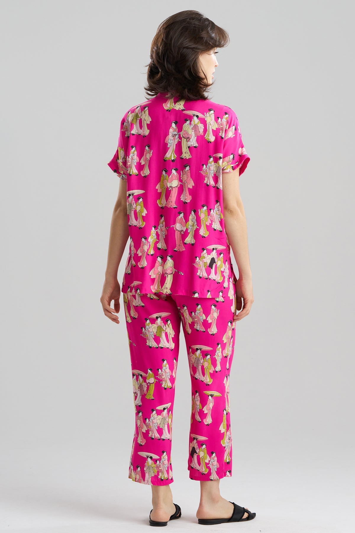 NATORI Geisha Challis Mandarin PJ Set
