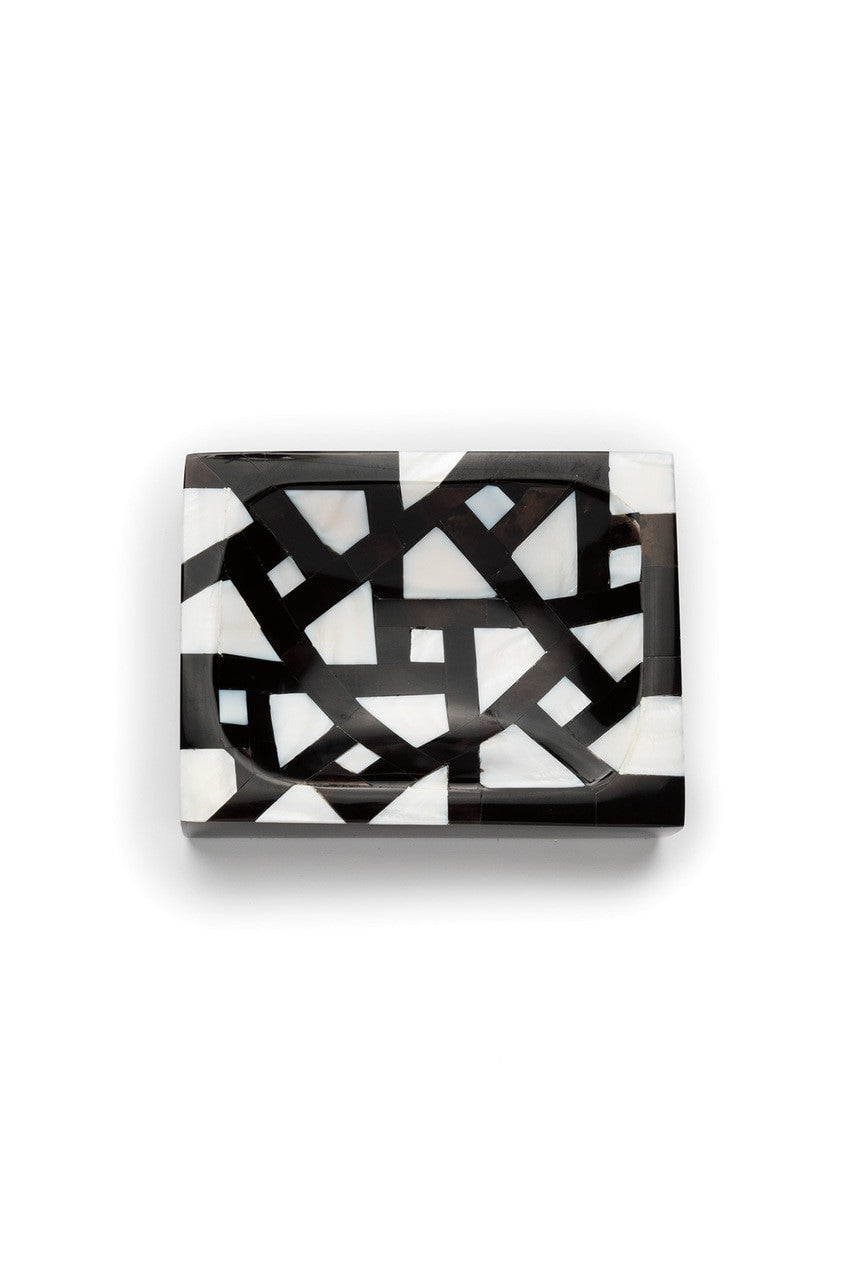 NATORI Buy Mindoro Soap Dish in Black & White Online