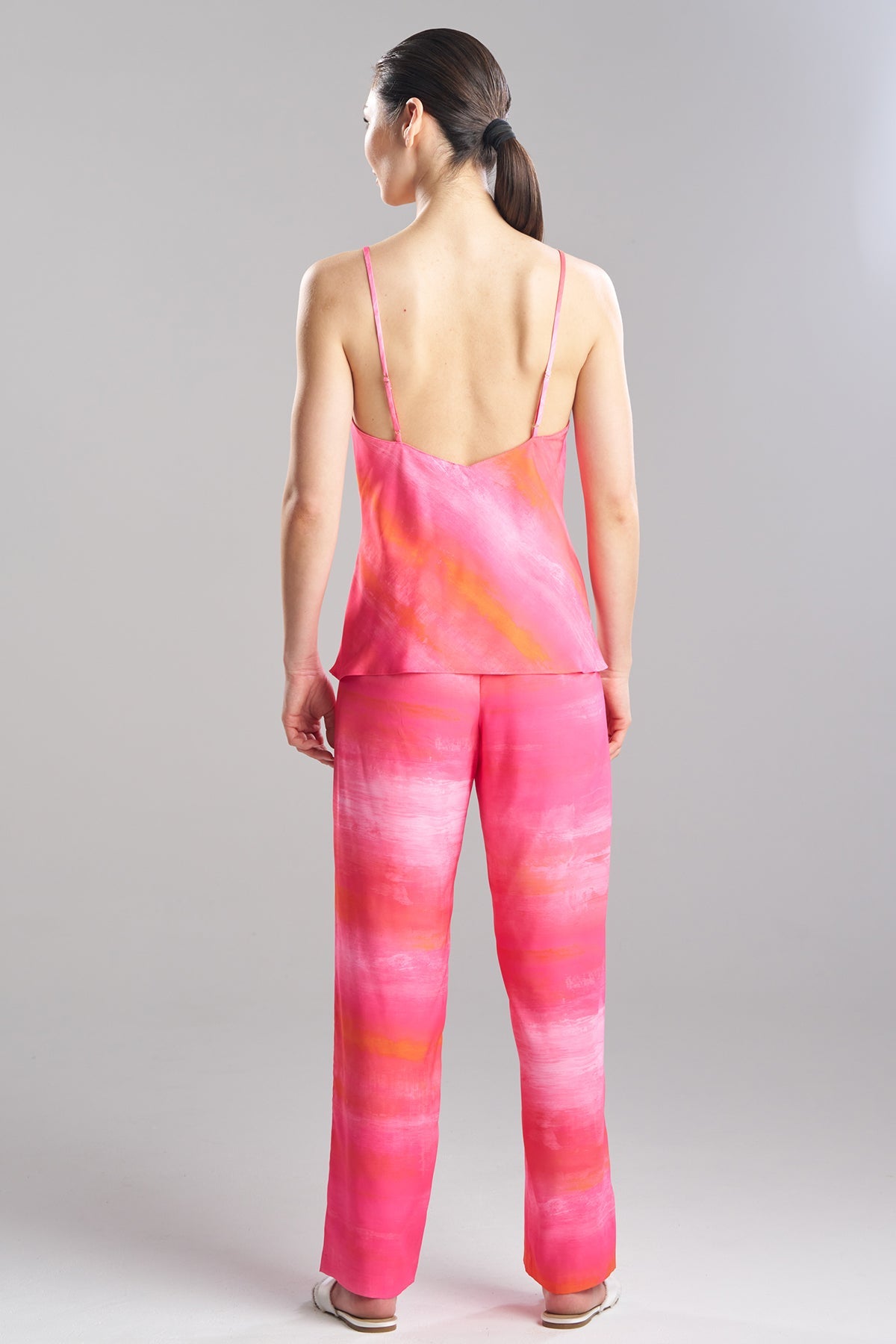NATORI Aurora Printed Satin PJ