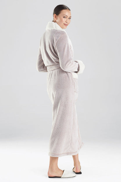 NATORI Buy Plush Faux Fur Robe in Latte Online