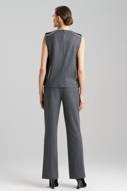 NATORI Buy Faux Mink Top in Espresso Online