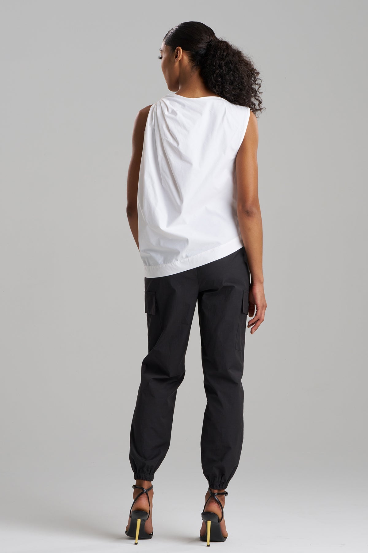 NATORI Buy Techno Poplin Origami Top online