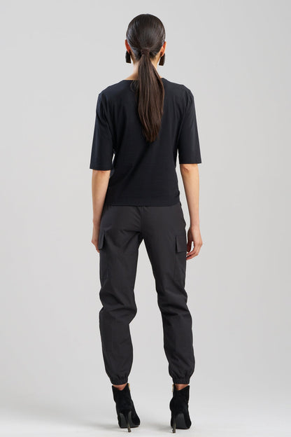 NATORI Buy Cotton Jersey Embroidered T-Shirt online