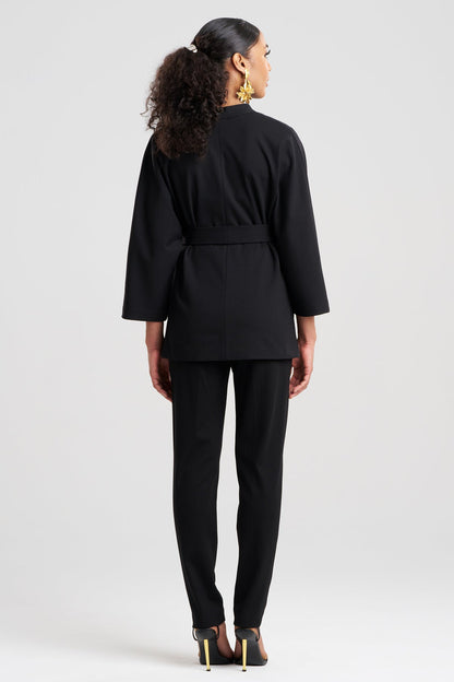 NATORI Compact Knit Kimono Jacket