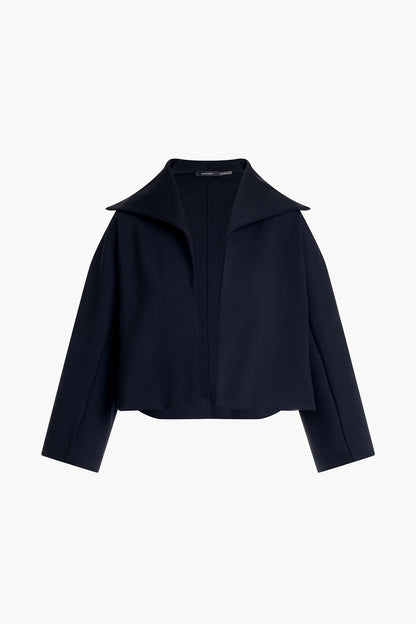 NATORI Techno Crepe Stand Collar Jacket