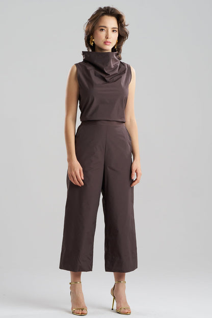 NATORI Techno Poplin Cropped Pants