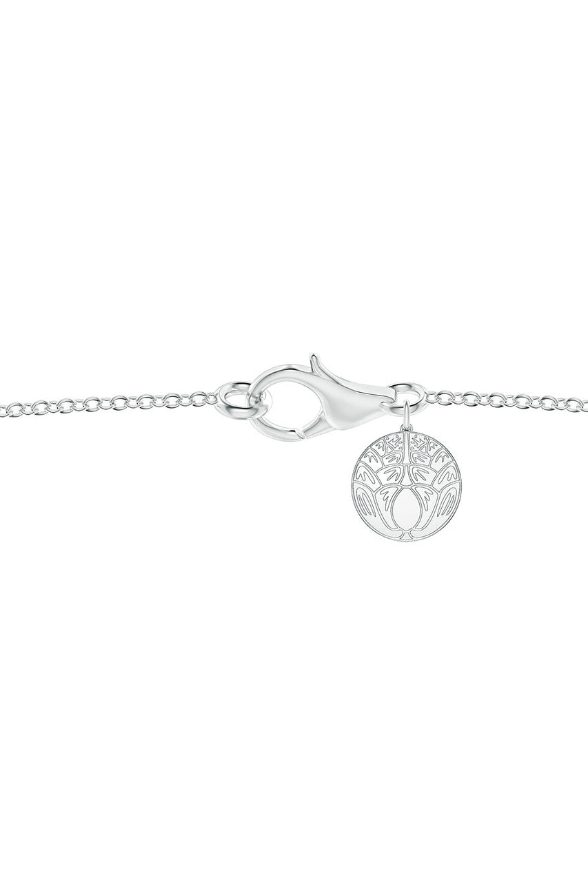 NATORI Buy Indochine 14k Black & White Diamond Hexagon Tennis Necklace in 14K White Gold Online