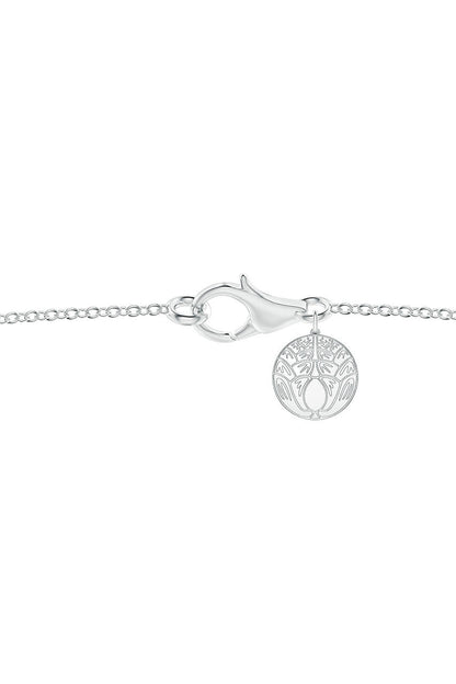 NATORI Buy Indochine 14k Black & White Diamond Hexagon Tennis Necklace in 14K White Gold Online