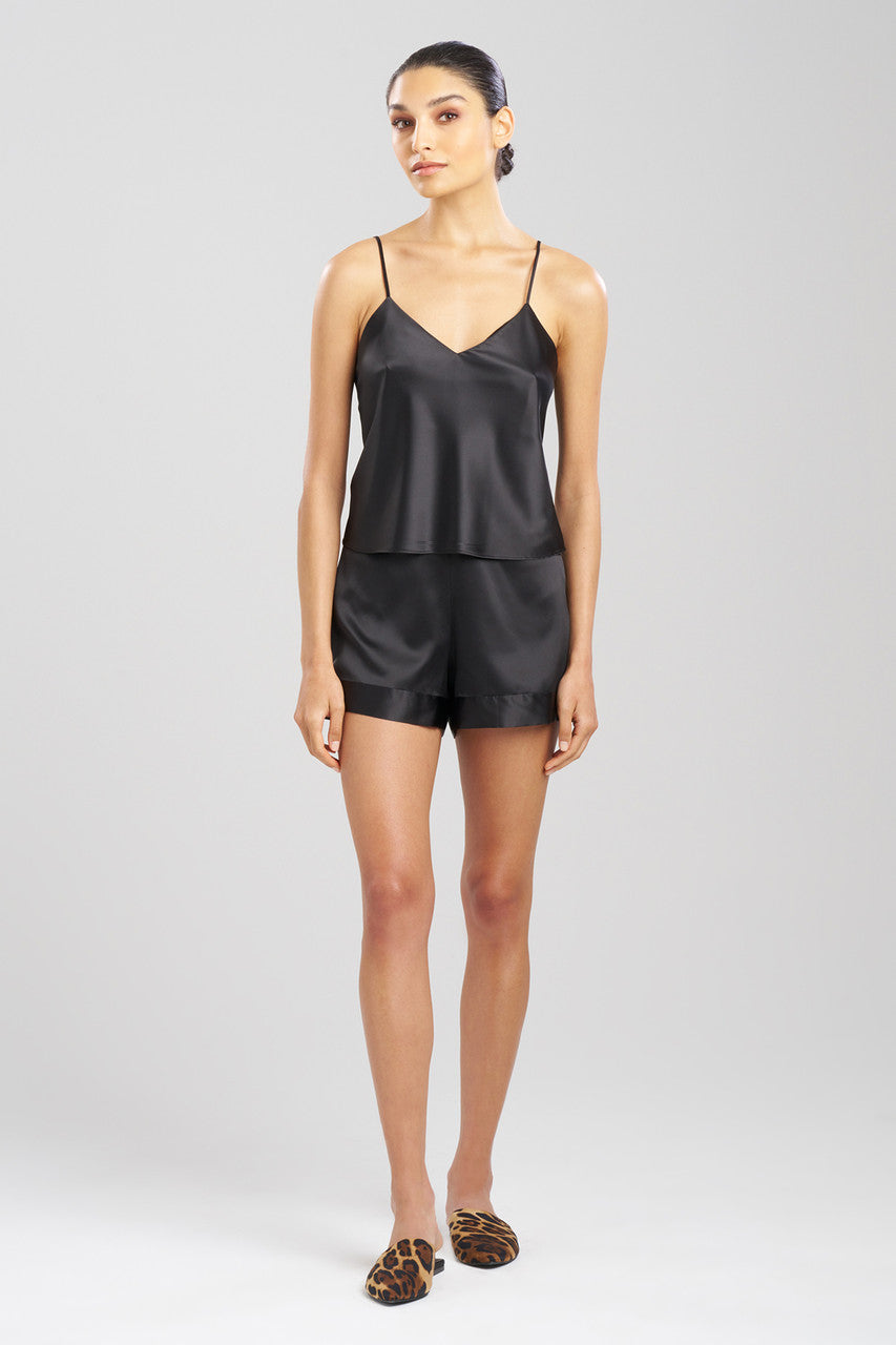 NATORI Buy Glamour V-Neck Cami in Black Online