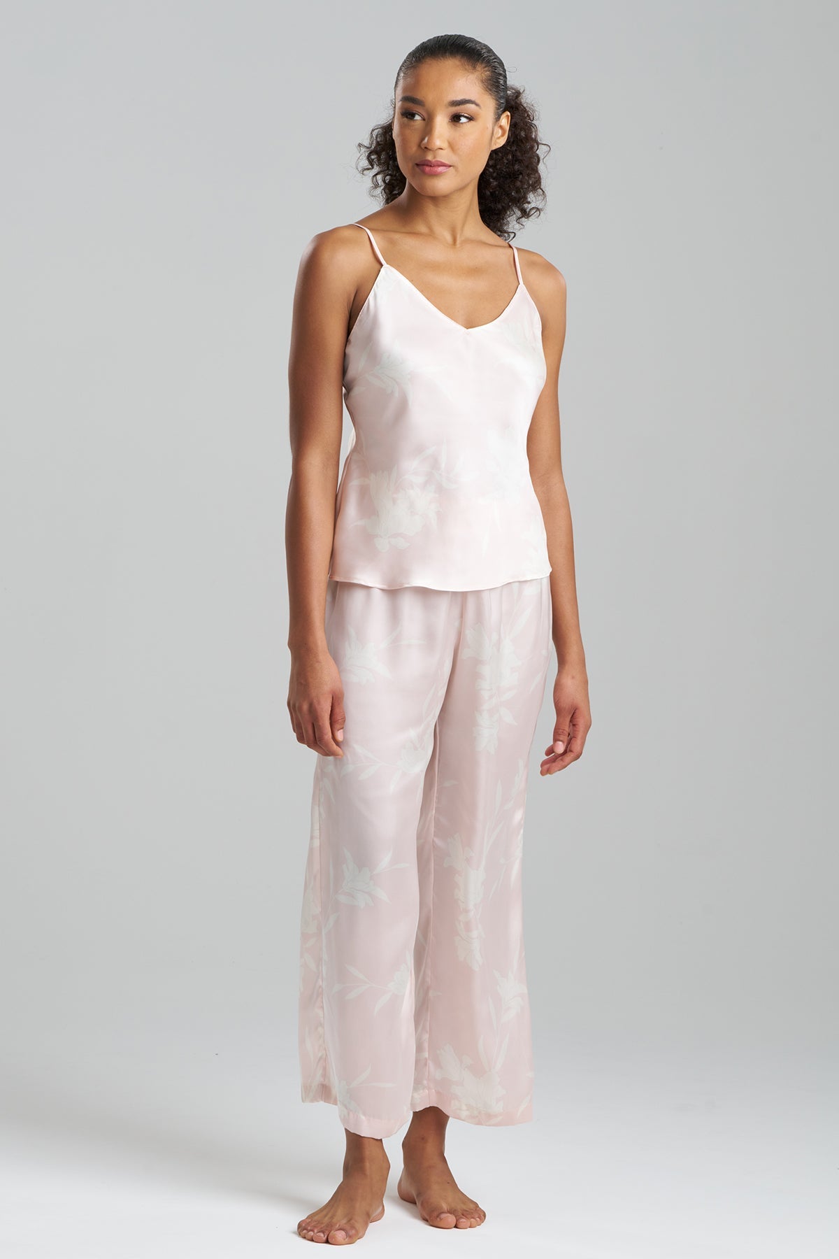 NATORI Lily Printed Satin Icon Cami PJ