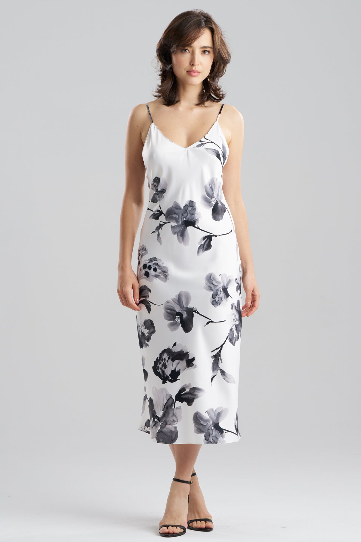 NATORI Aurelia Charmeuse Slip Dress