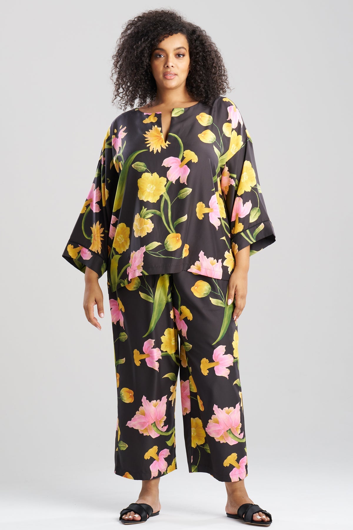 NATORI Solene Matte Charmeuse PJ Set