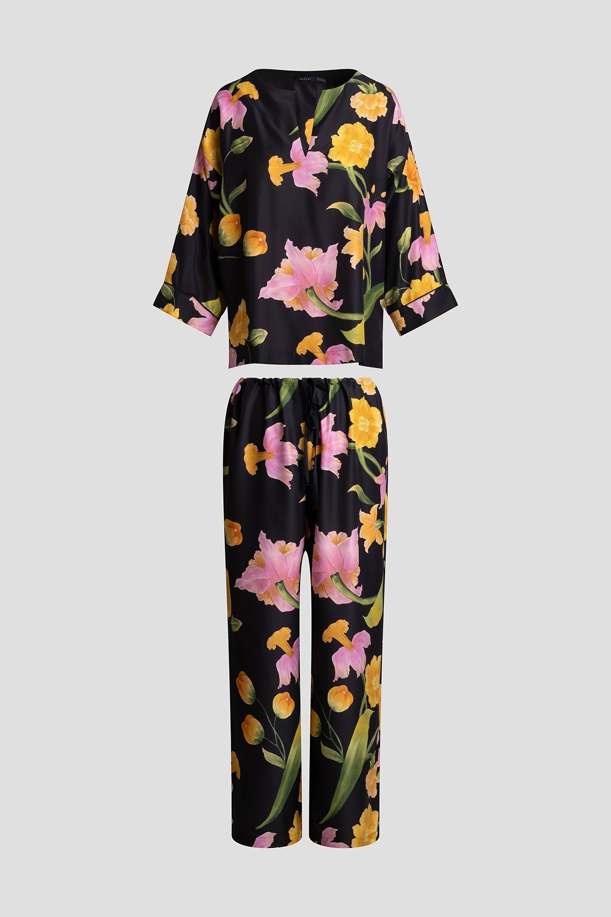 NATORI Solene Matte Charmeuse PJ Set