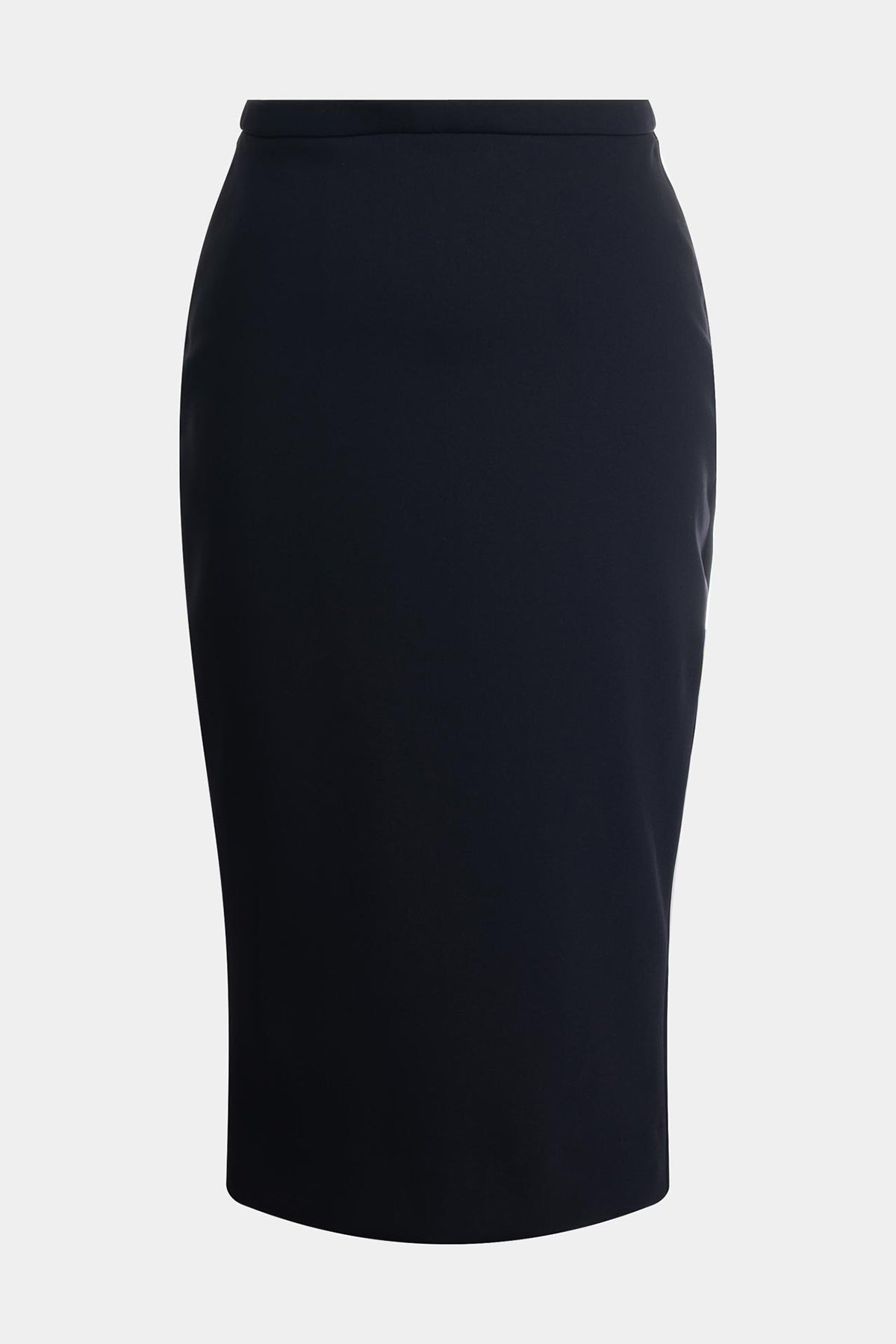 NATORI Techno Crepe Pencil Skirt