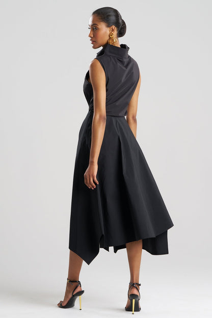 NATORI Taffeta Origami Maxi Skirt