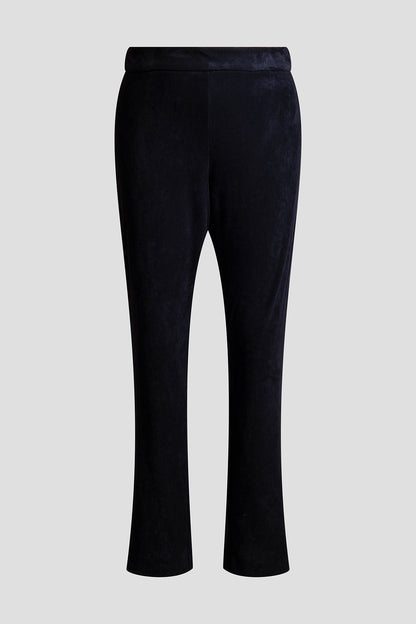 NATORI Vegan Luxe Suede Side Zip Ankle Pants