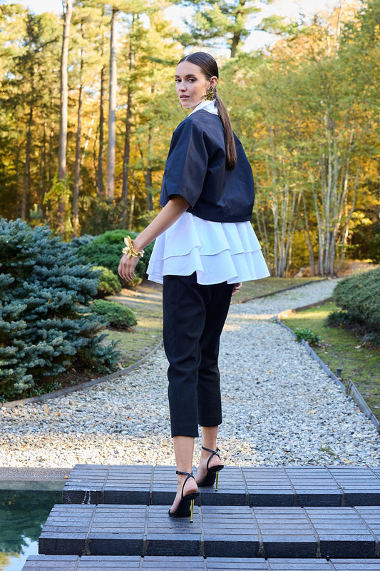 NATORI Tech Cotton Taffeta Bolero
