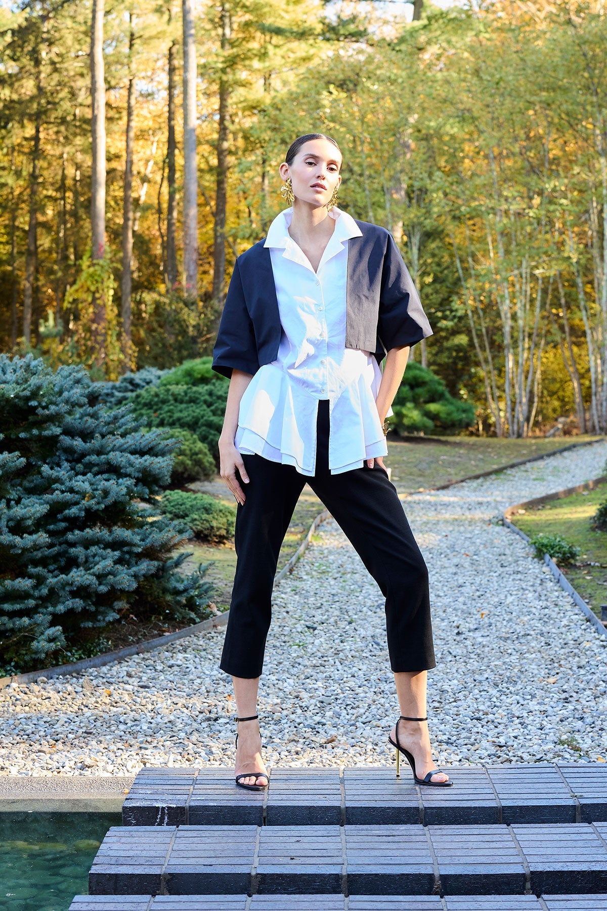 NATORI Tech Cotton Taffeta Bolero