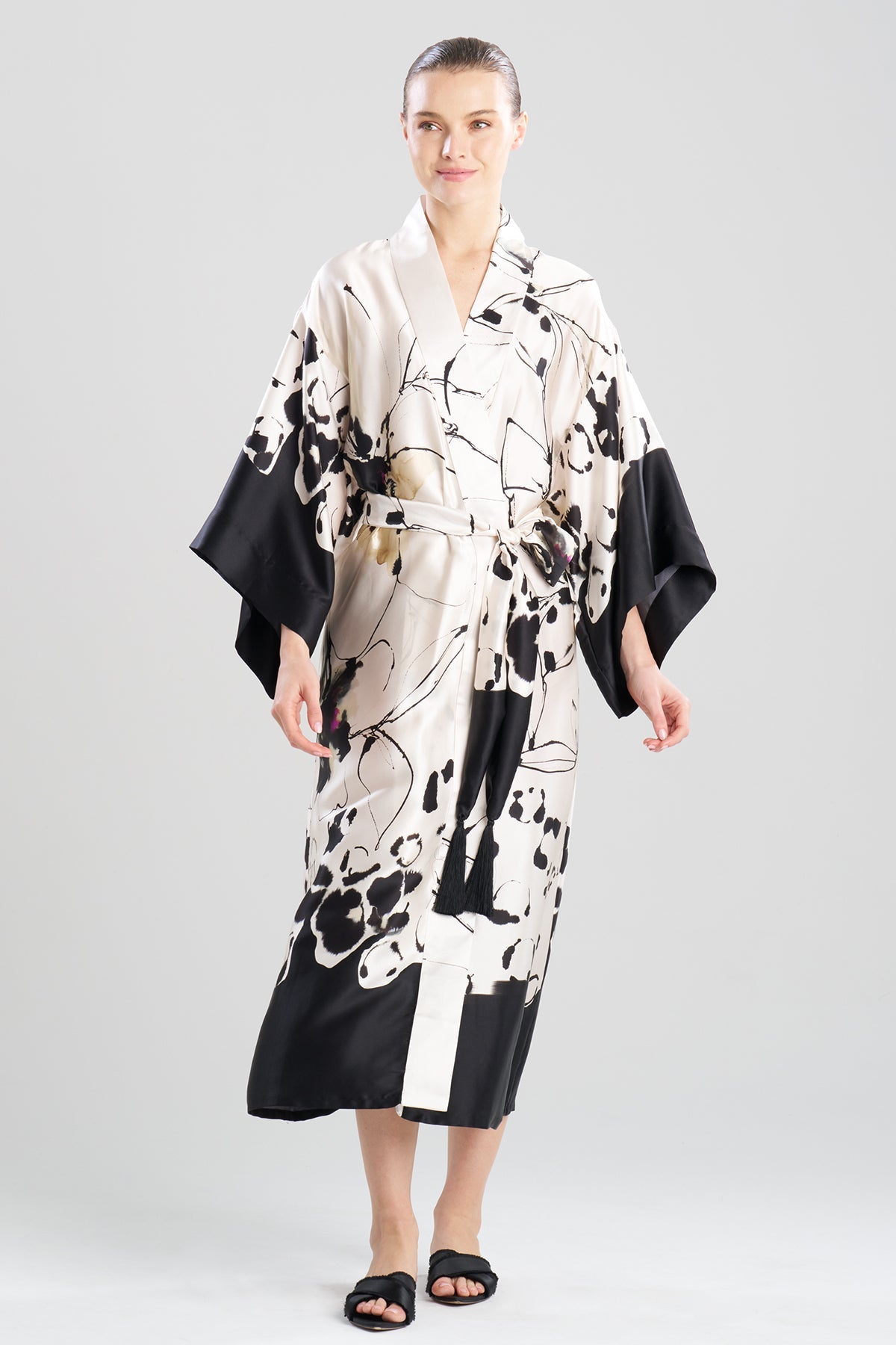 NATORI Yumi Silk Robe
