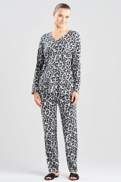 NATORI Ombre Leopard Printed Oasis PJ