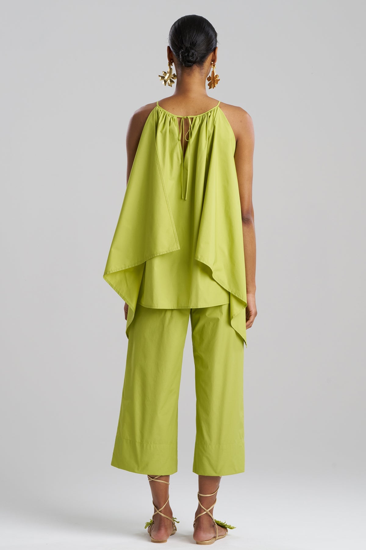 NATORI Techno Poplin Handkerchief Top