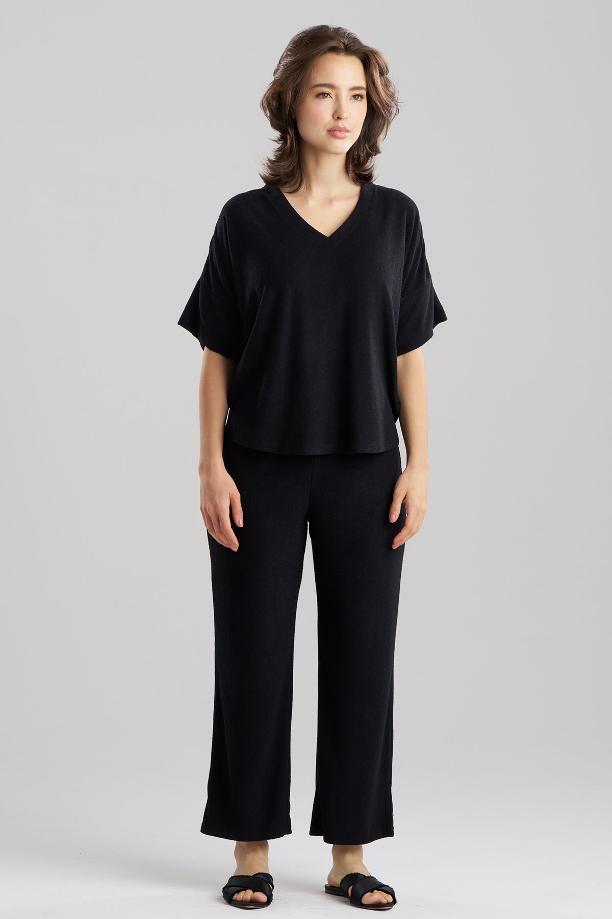NATORI Terry Lounge Top & Pant Set