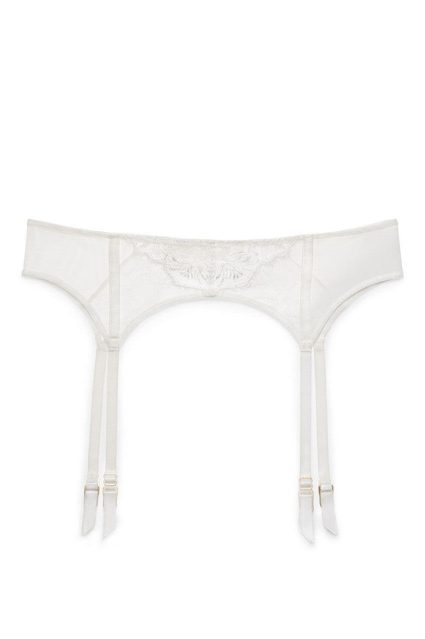 NATORI Buy Chantilly Lace Garter in Warm White Online