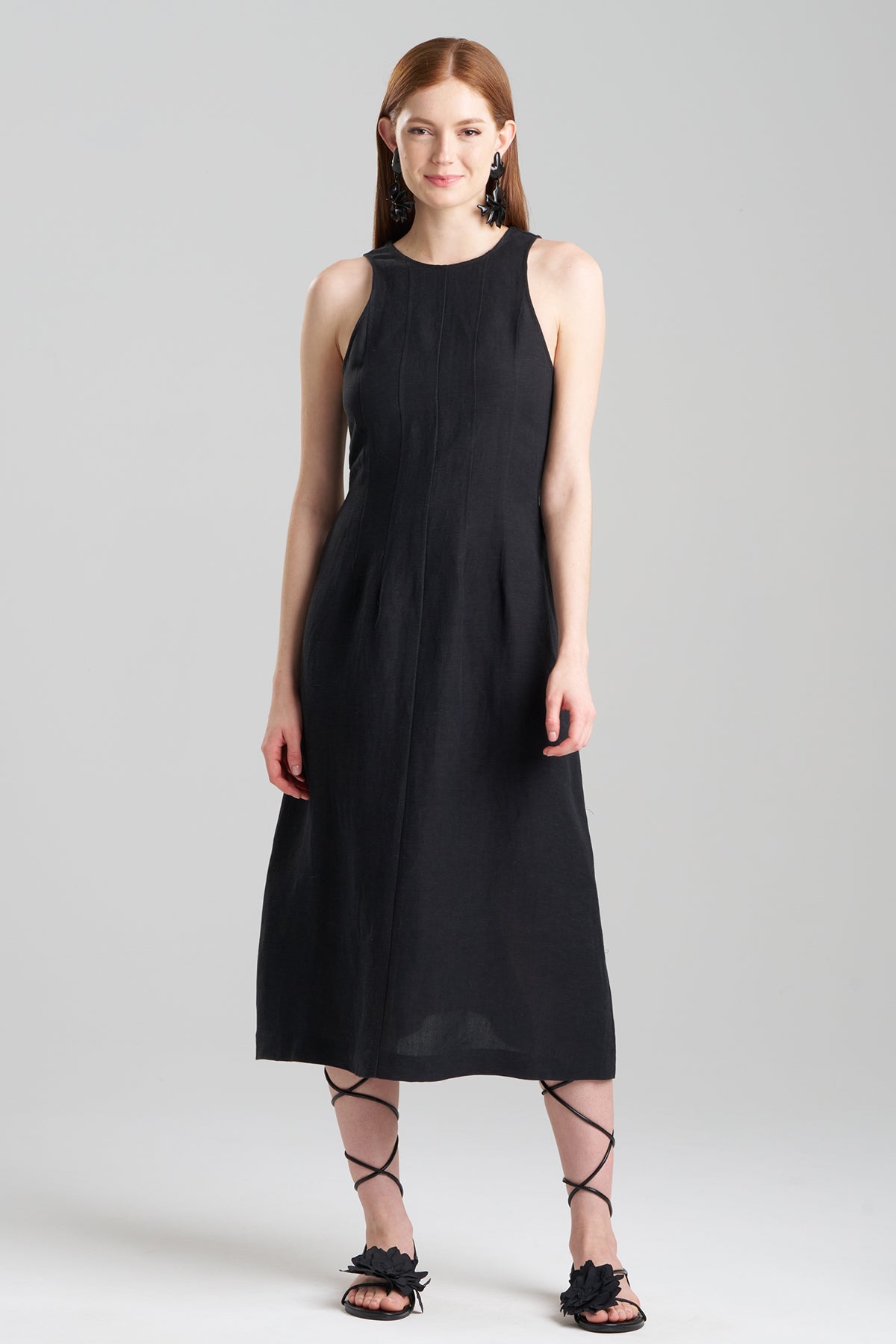 NATORI Light Weight Linen Dress