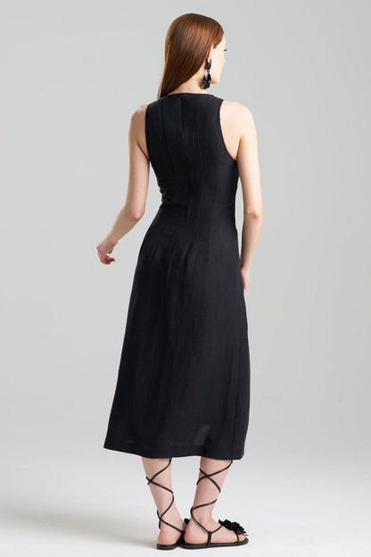 NATORI Light Weight Linen Dress