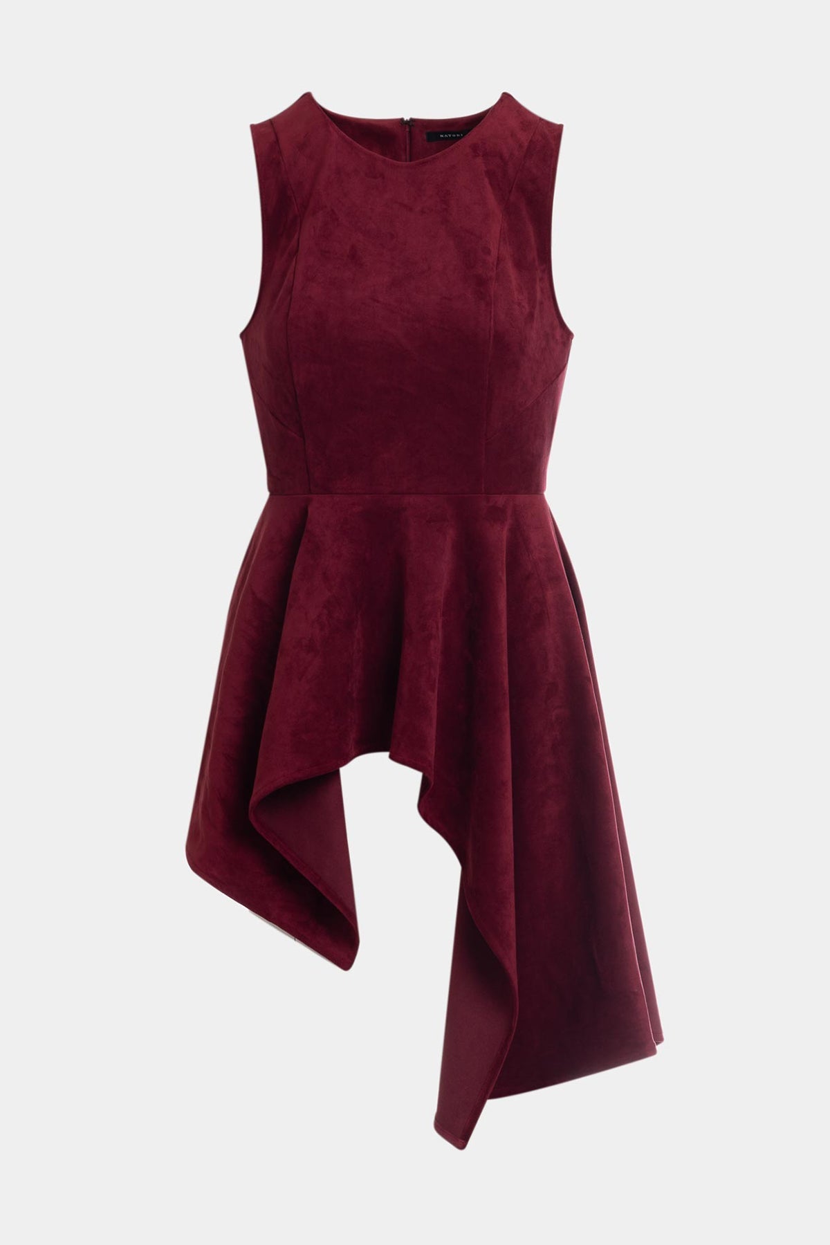 NATORI Vegan Luxe Suede Cascade Top